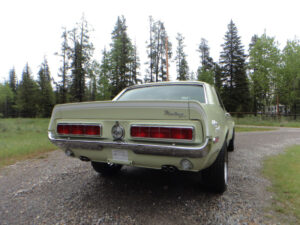 1968 Mustang California Special Light green